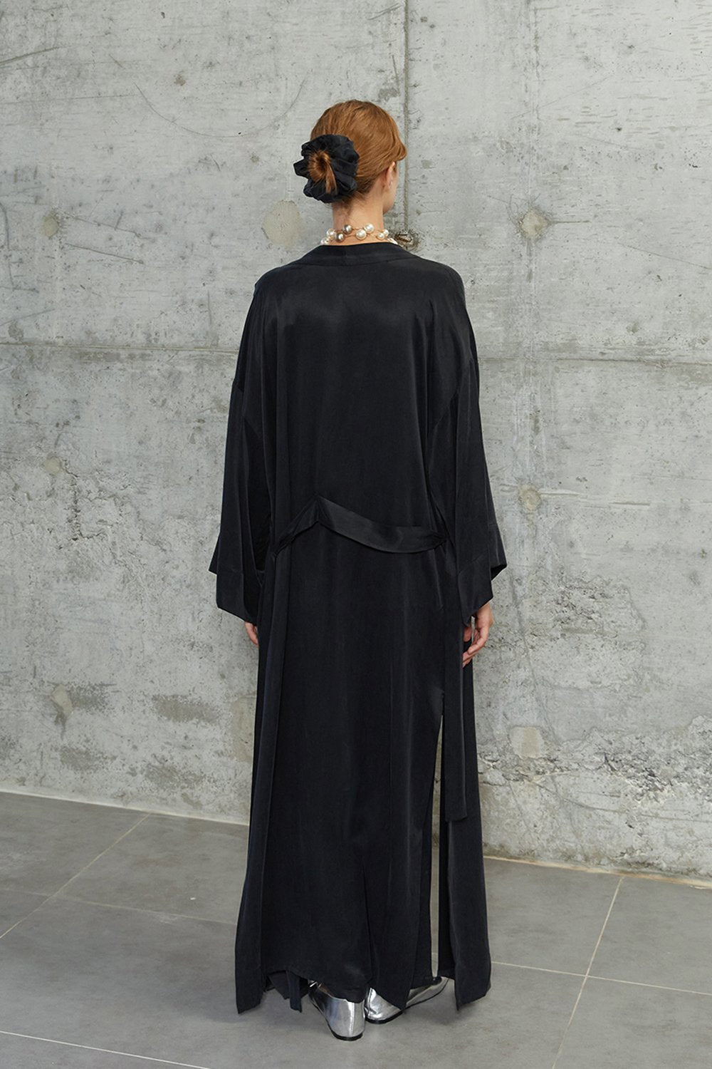 Towdoo-Milky Way - Siyah - Uzun Kimono-Kimono-2-Milagron.com