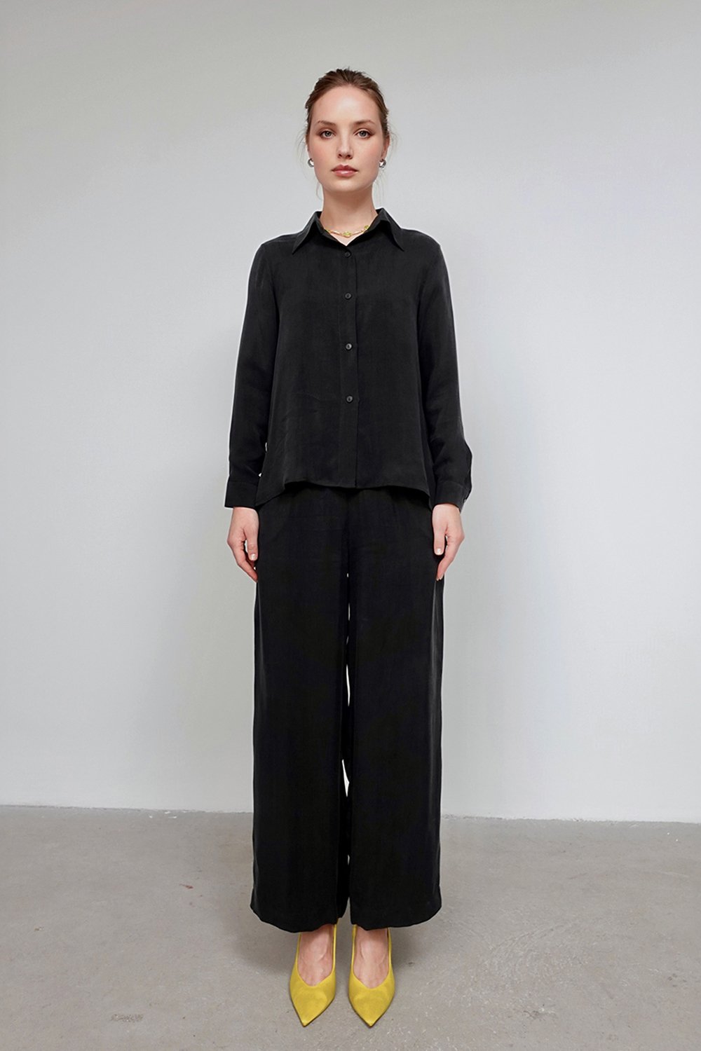 Towdoo-Moon Pantolon - Siyah-Pantolon-10-Milagron.com