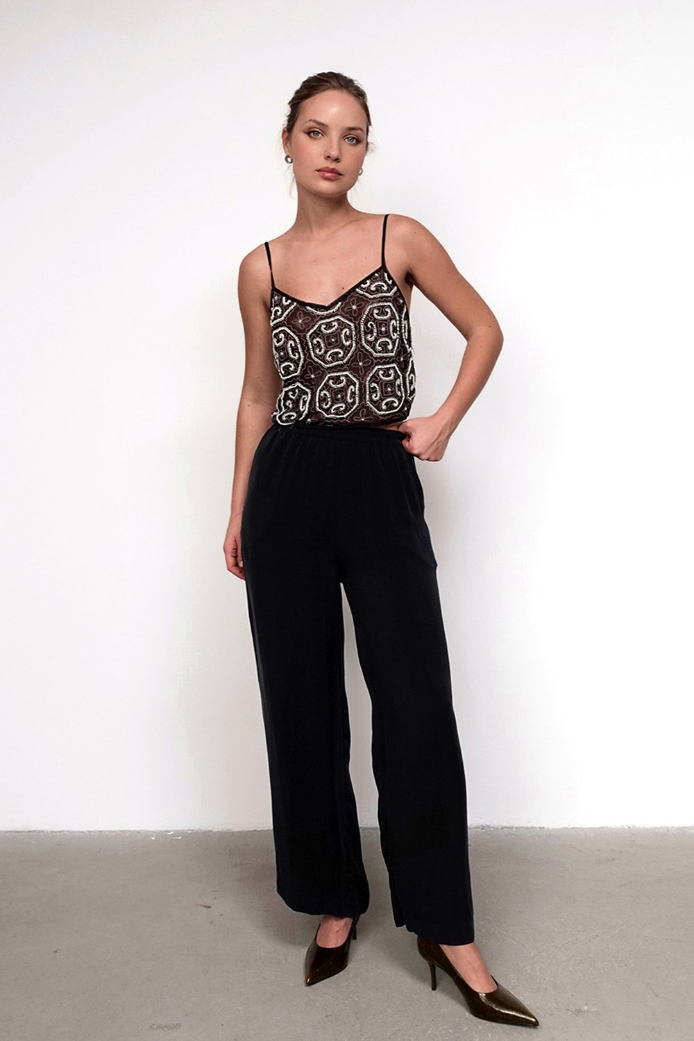 Towdoo-Moon Pantolon - Siyah-Pantolon-7-Milagron.com