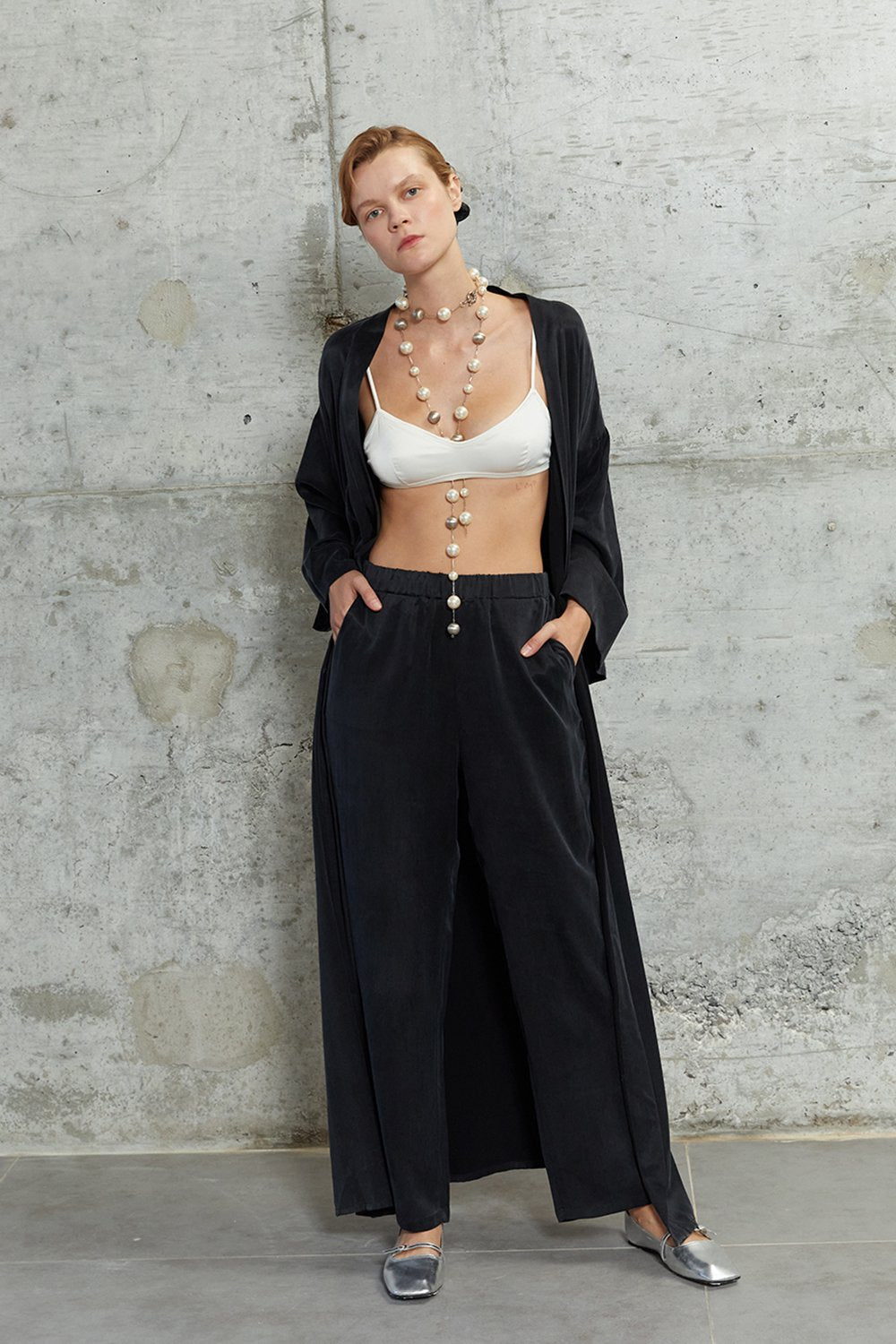 Towdoo-Night - Siyah - Pantolon-Pantolon-1-Milagron.com