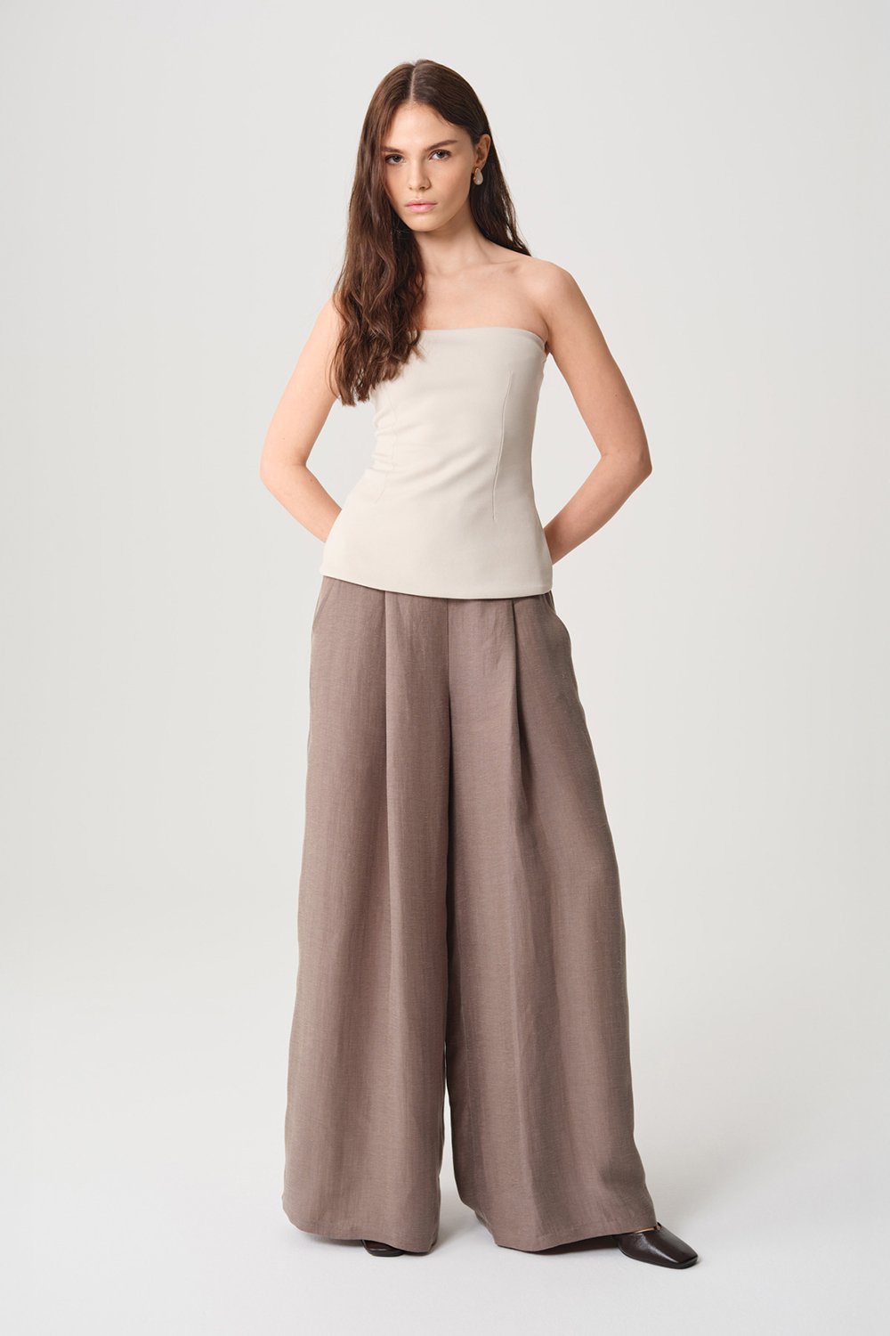 Towdoo-Snapdragon Pantolon - Gri-Pantolon-2-Milagron.com