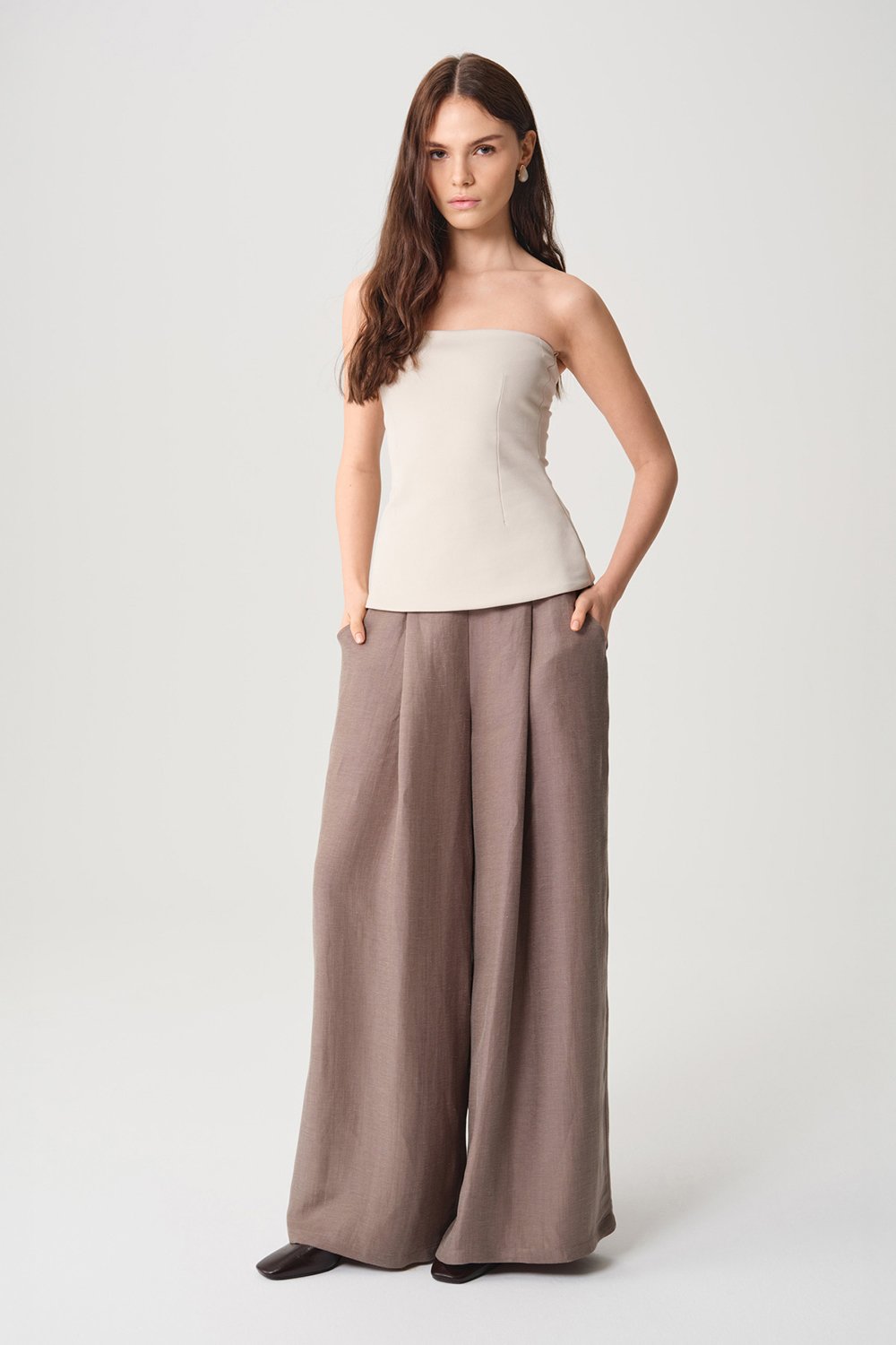 Towdoo-Snapdragon Pantolon - Gri-Pantolon-4-Milagron.com