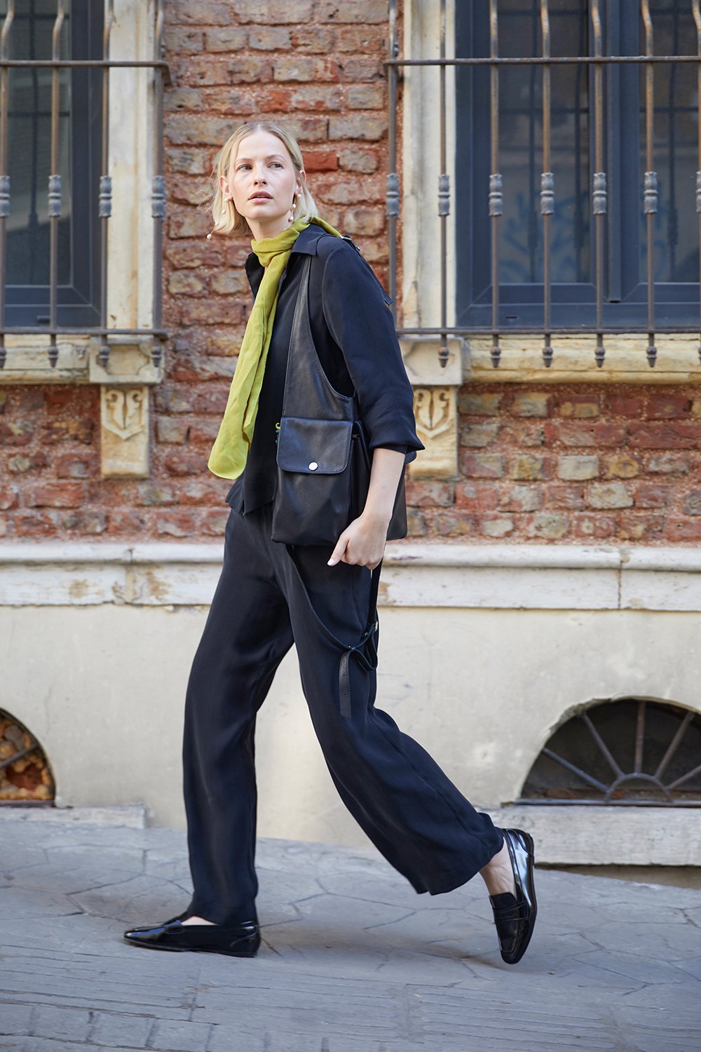 Towdoo-Sun Klasik Gömlek - Siyah-Gömlek-5-Milagron.com