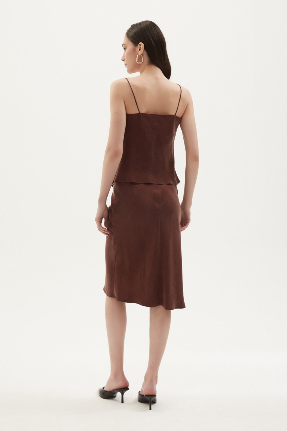 Towdoo-Sunflower – İp Askılı Bluz - Kahve-Bluz-9-Milagron.com