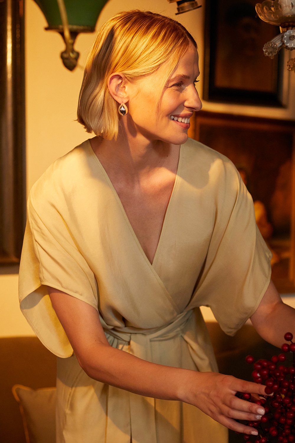 Towdoo-Venus Sabahlık Kimono - Krem-Sabahlık-11-Milagron.com