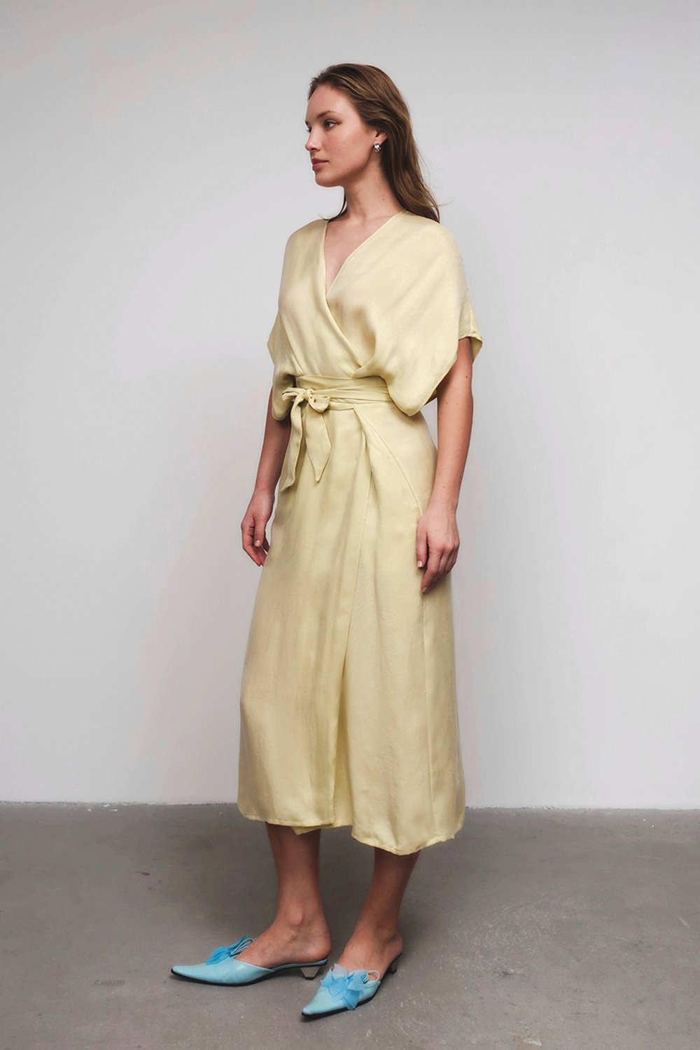 Towdoo-Venus Sabahlık Kimono - Krem-Sabahlık-7-Milagron.com