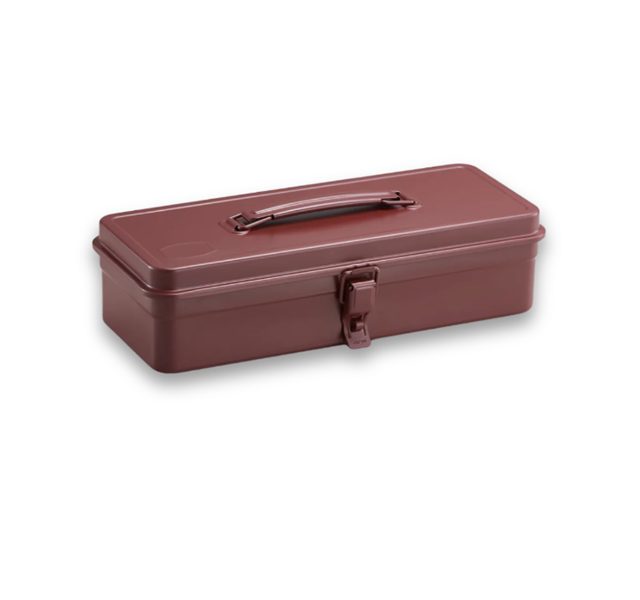 Toyo Steel T-320 Tool Storage Box Antique Brown Metal Saklama Kutusu