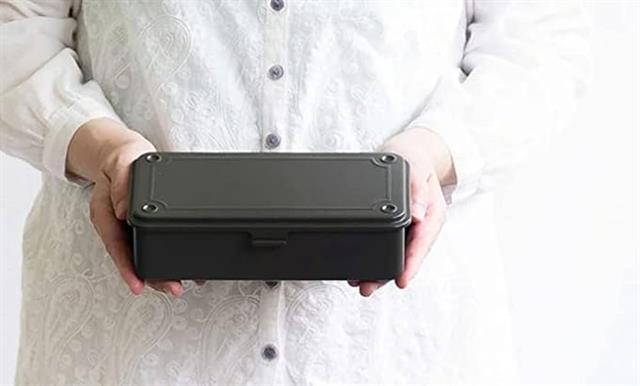 Toyo Steel-Toyo Steel T 190 Tool Storage Box Black Metal Saklama Kutusu-Özel Kutular-5-Milagron.com