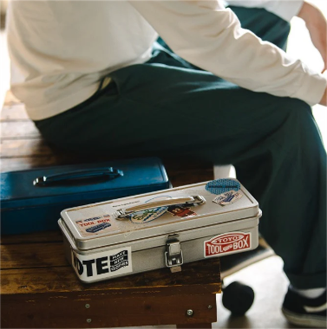 Toyo Steel-Toyo Steel T 320 Tool Storage Box Silver Metal Saklama Kutusu-Özel Kutular-6-Milagron.com