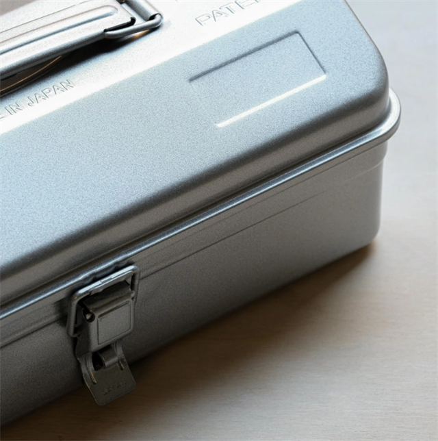 Toyo Steel-Toyo Steel Y 280 Tool Storage Box Silver Metal Saklama Kutusu-Özel Kutular-3-Milagron.com