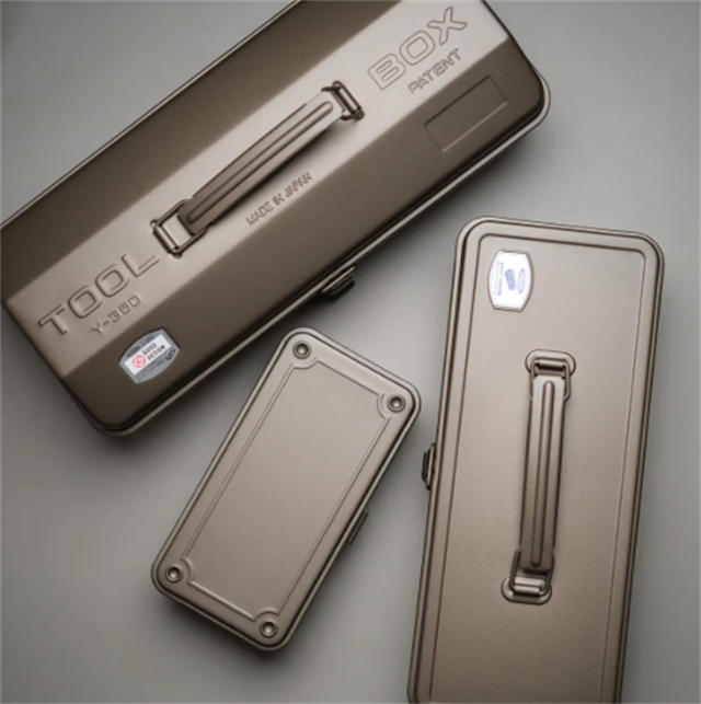 Toyo Steel-Y 350 Tool Storage Box Titanium Metal Saklama Kutusu-Özel Kutular-2-Milagron.com