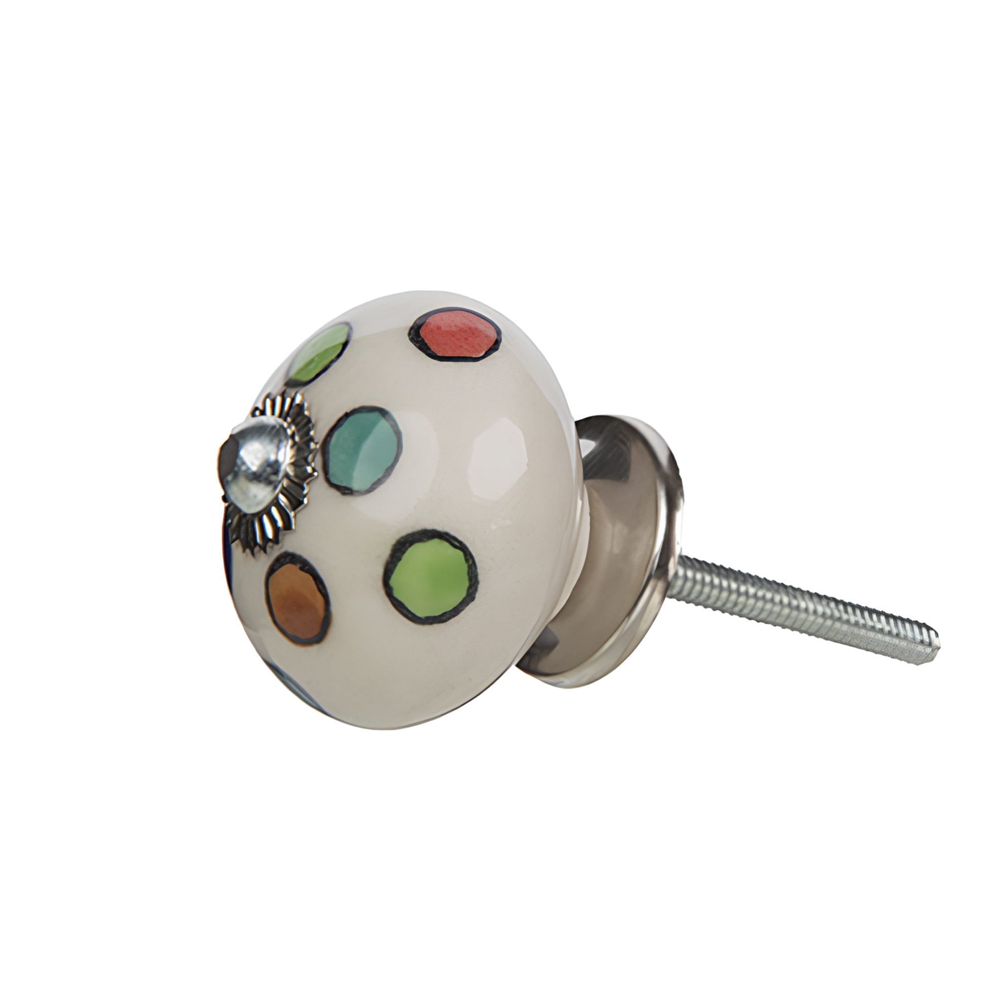 Tranquillo-Dekoratif El Yapımı Seramik Mobilya Kulpu No: 11-Kulp-1-Milagron.com