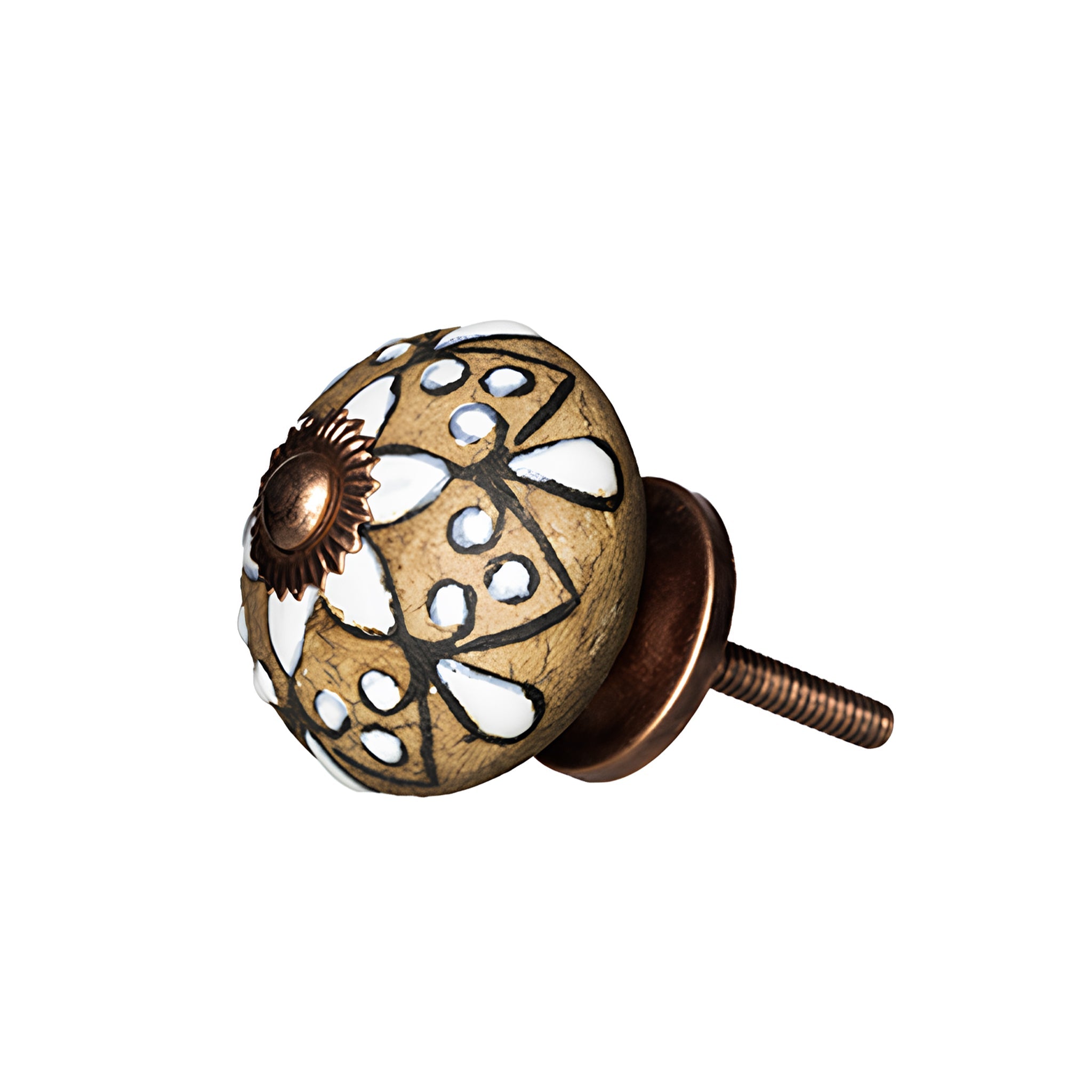 Tranquillo-Dekoratif El Yapımı Seramik Mobilya Kulpu No: 13-Kulp-1-Milagron.com