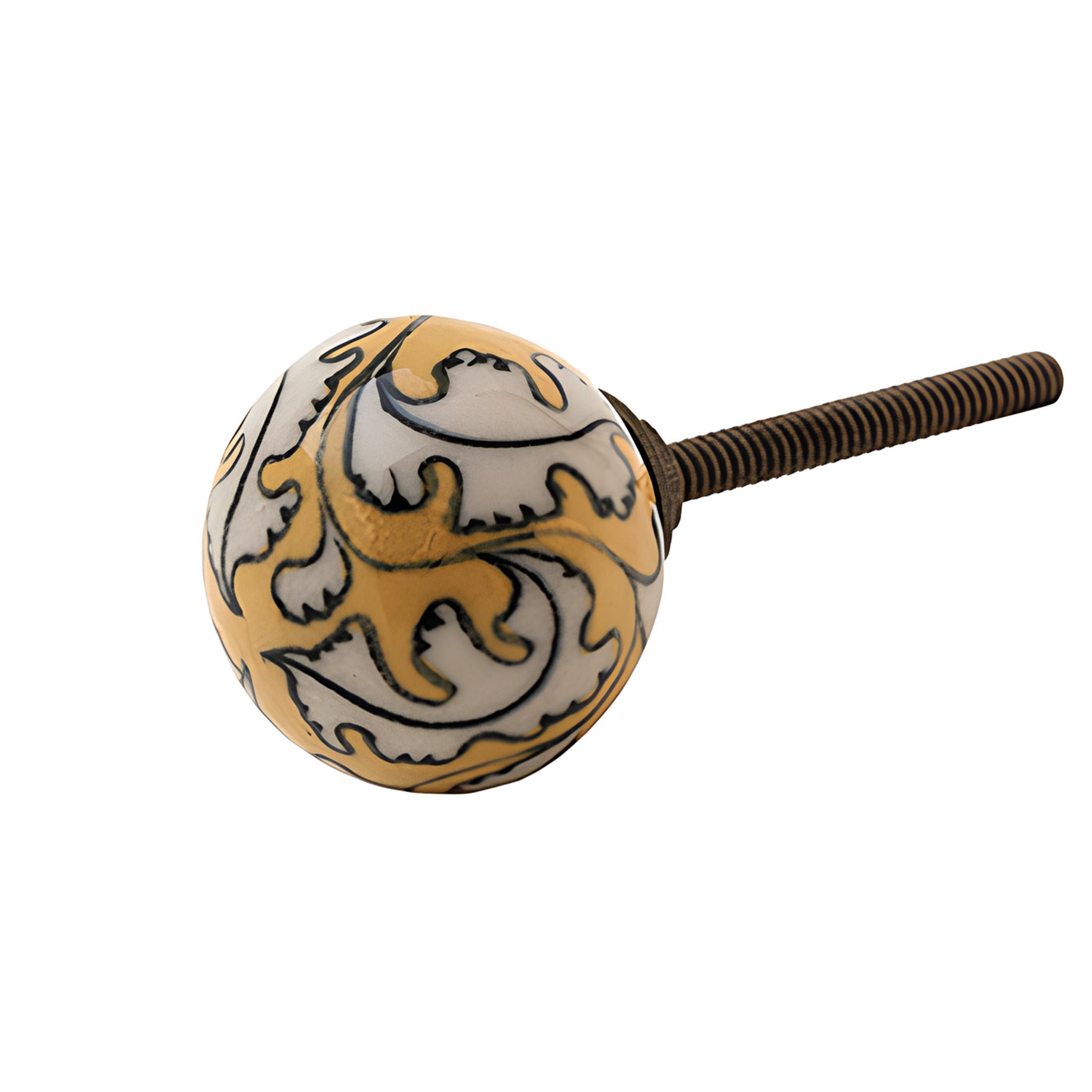 Tranquillo-Dekoratif El Yapımı Seramik Mobilya Kulpu No: 29-Kulp-1-Milagron.com