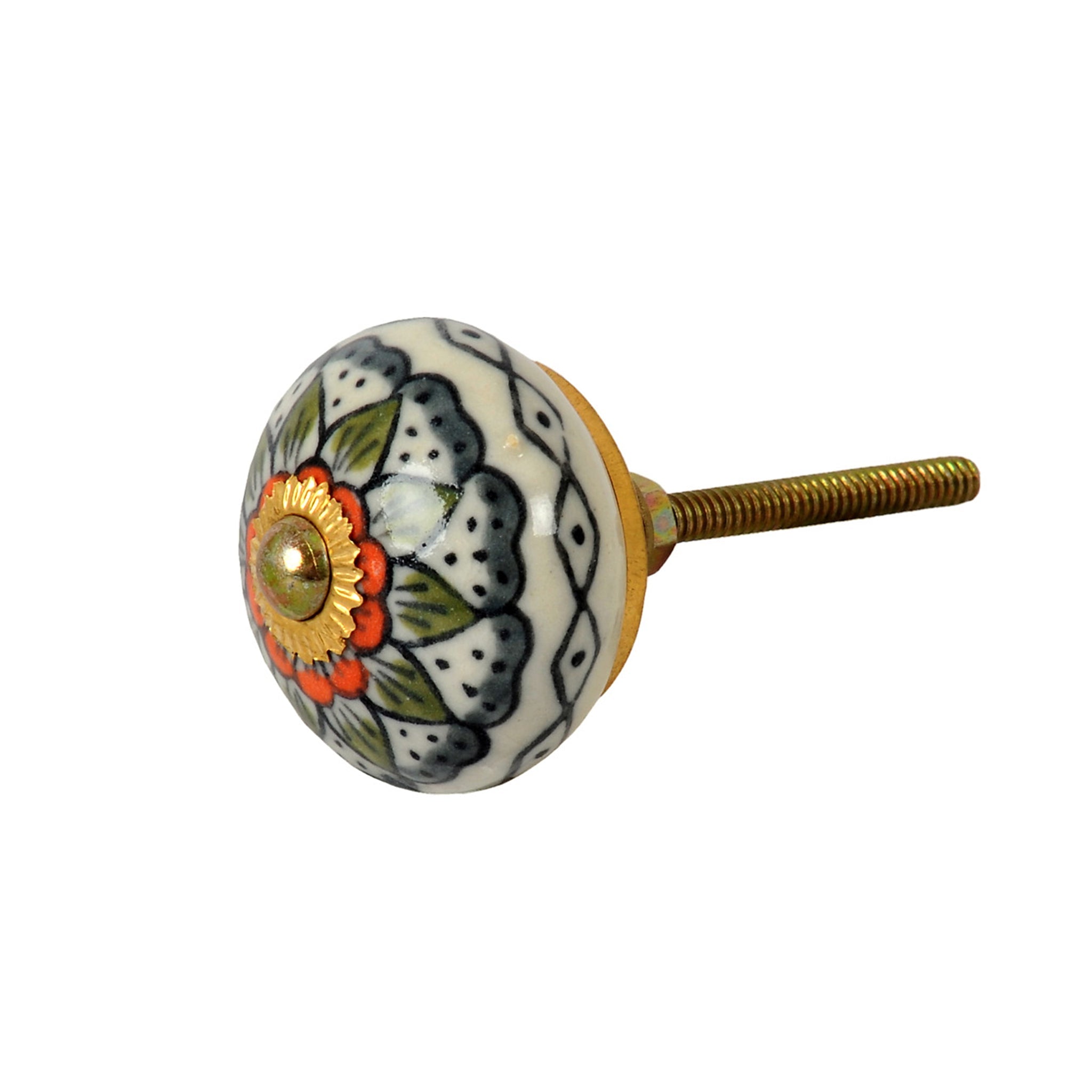 Tranquillo-Dekoratif El Yapımı Seramik Mobilya Kulpu No: 34-Kulp-1-Milagron.com