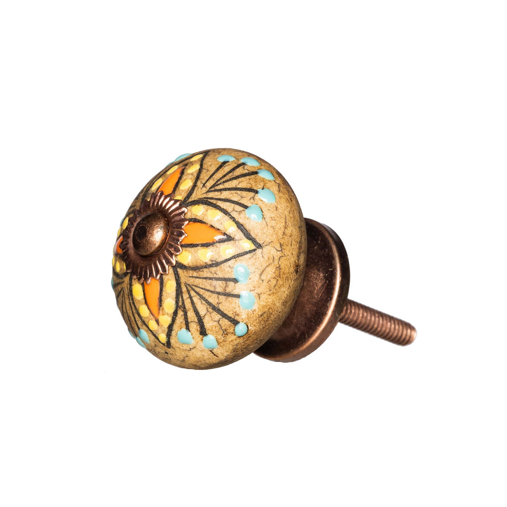 Tranquillo-Dekoratif El Yapımı Seramik Mobilya Kulpu No: 36-Kulp-1-Milagron.com