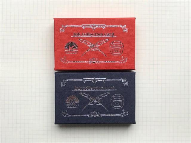 Tsubame-Note Ink Collection Mürekkep Deneme Kart Seti Deep Red-Defter-2-Milagron.com