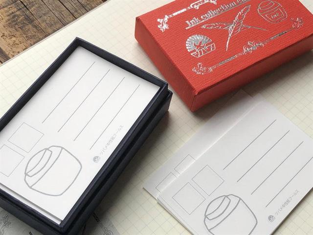 Tsubame-Note Ink Collection Mürekkep Deneme Kart Seti Deep Red-Defter-5-Milagron.com