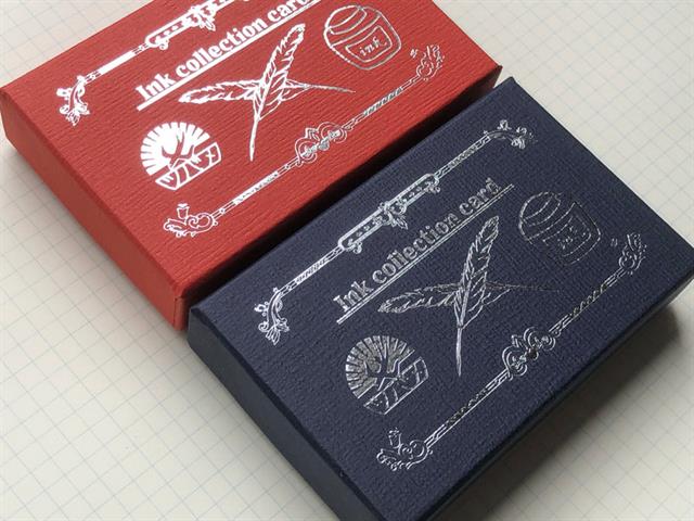 Tsubame-Note Ink Collection Mürekkep Deneme Kart Seti Deep Red-Defter-8-Milagron.com