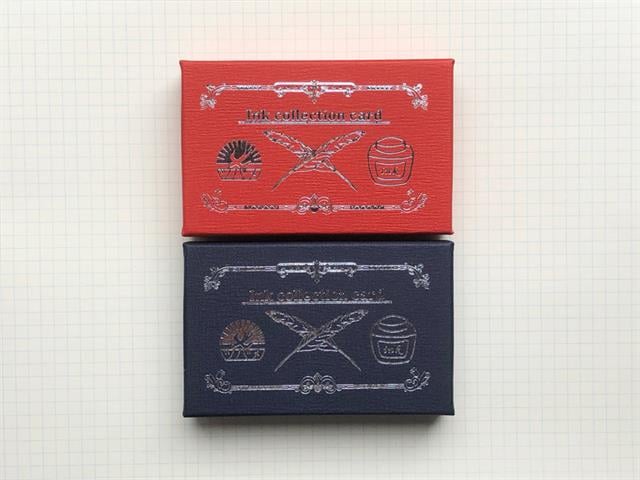 Tsubame-Note Ink Collection Mürekkep Deneme Kart Seti Navy-Defter-2-Milagron.com