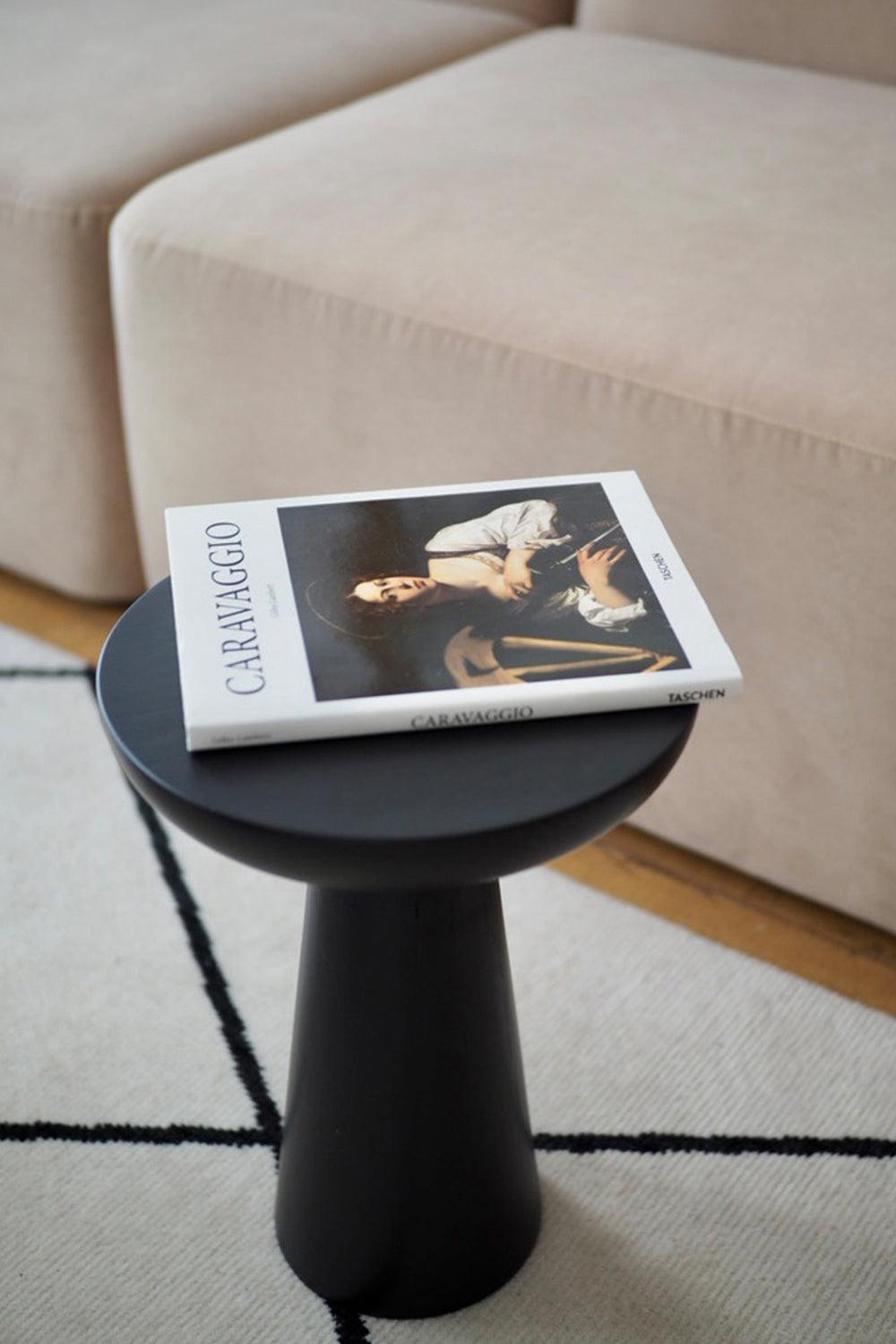 Tuca's Home-Mushroom 3 Siyah-Sehpa-2-Milagron.com