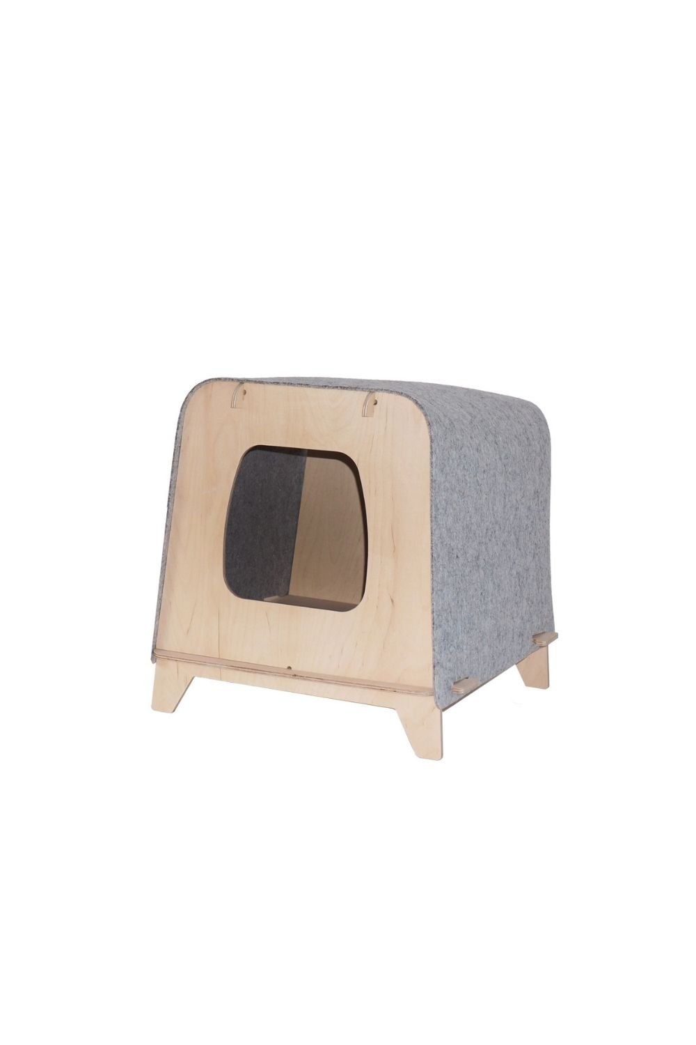 Tufetto-Neko Ahşap Kedi Evi-Kedi-1-Milagron.com