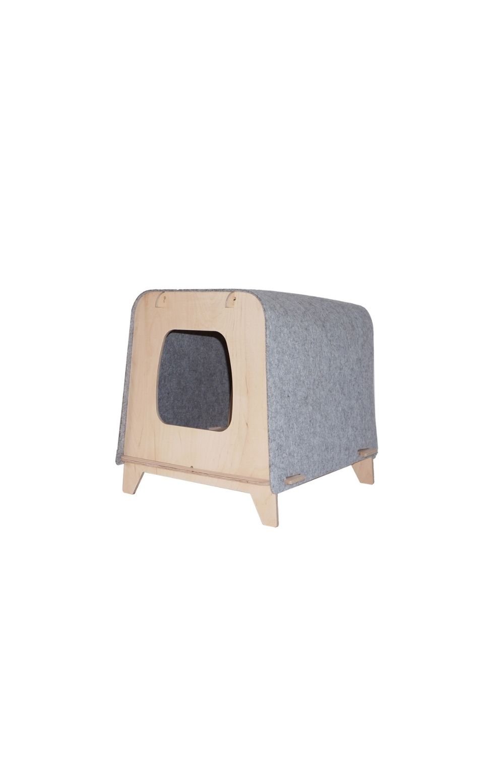 Tufetto-Neko Ahşap Kedi Evi-Kedi-6-Milagron.com