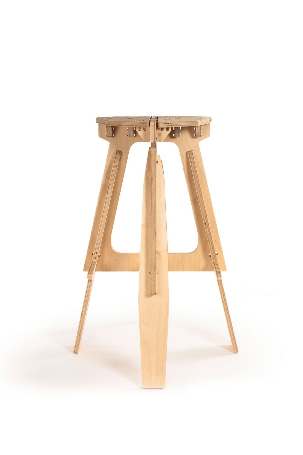 Tufetto-The Mill Ahşap Bar Taburesi-Sandalye & Tabure-2-Milagron.com