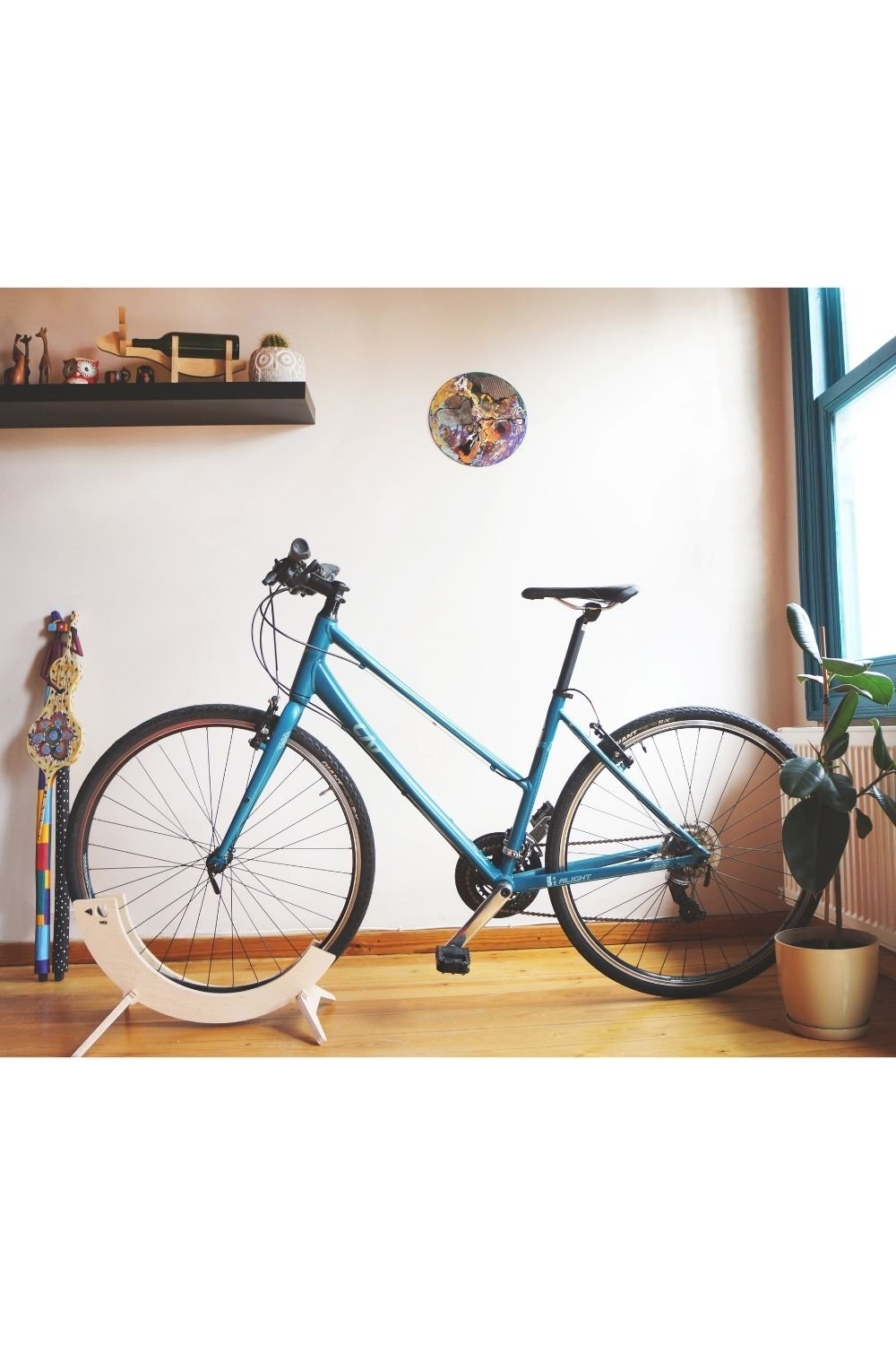 Tufetto-Tori Ahşap Bisiklet Standı-Kaykay-5-Milagron.com
