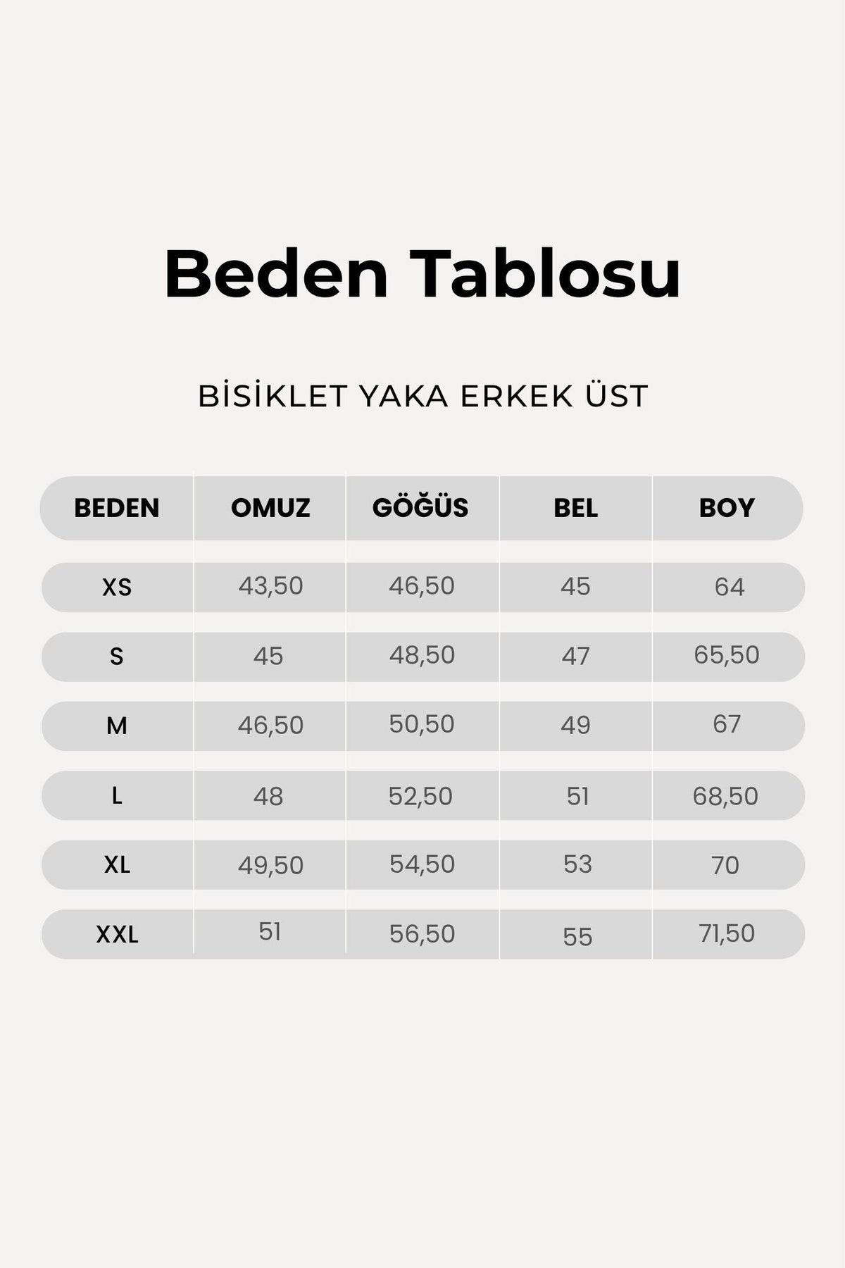 %100 Organik Pamuk Kurşuni Bisiklet Yaka Uzun Kollu Erkek Üst