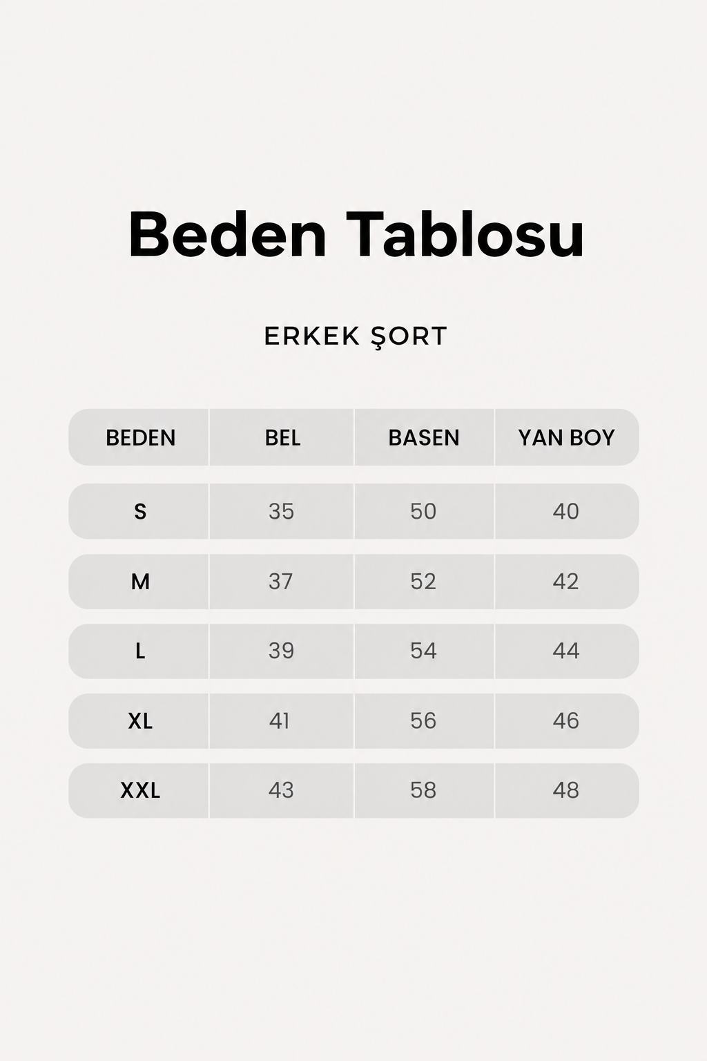 Organik Pamuklu Siyah Erkek Şort