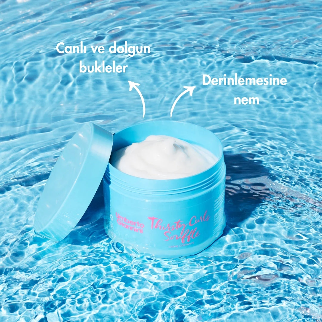 Thirsty Curls Yoğun Nemlendirici Bukle Şekillendirici Soufflé 300 Ml
