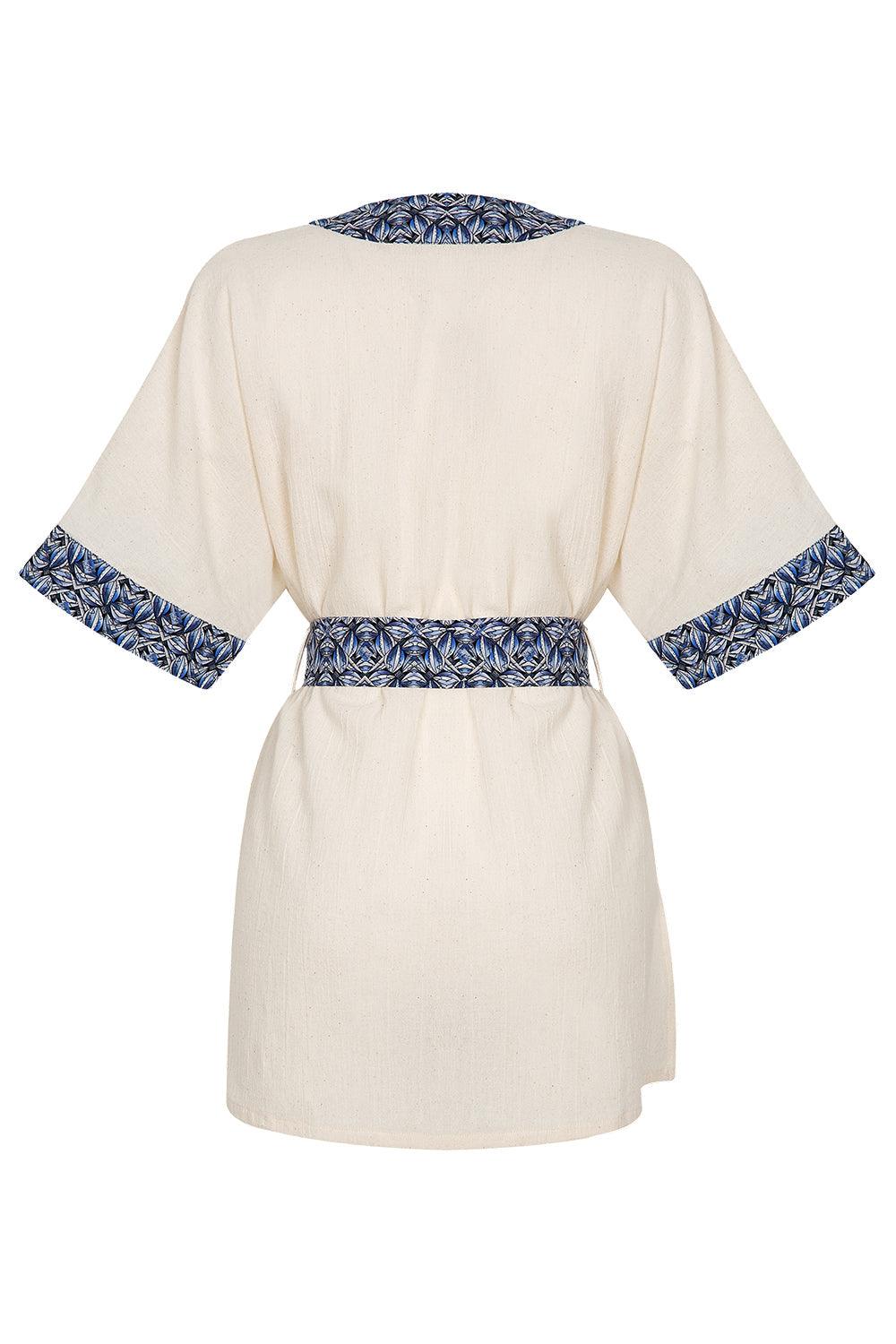 Unexpectedone-Banded Mystery Kimono-Kimono-2-Milagron.com