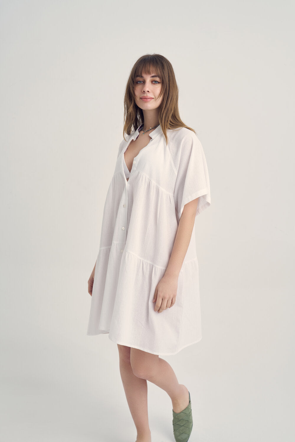 Unexpectedone-Grace Elbise - Beyaz-Elbise-1-Milagron.com