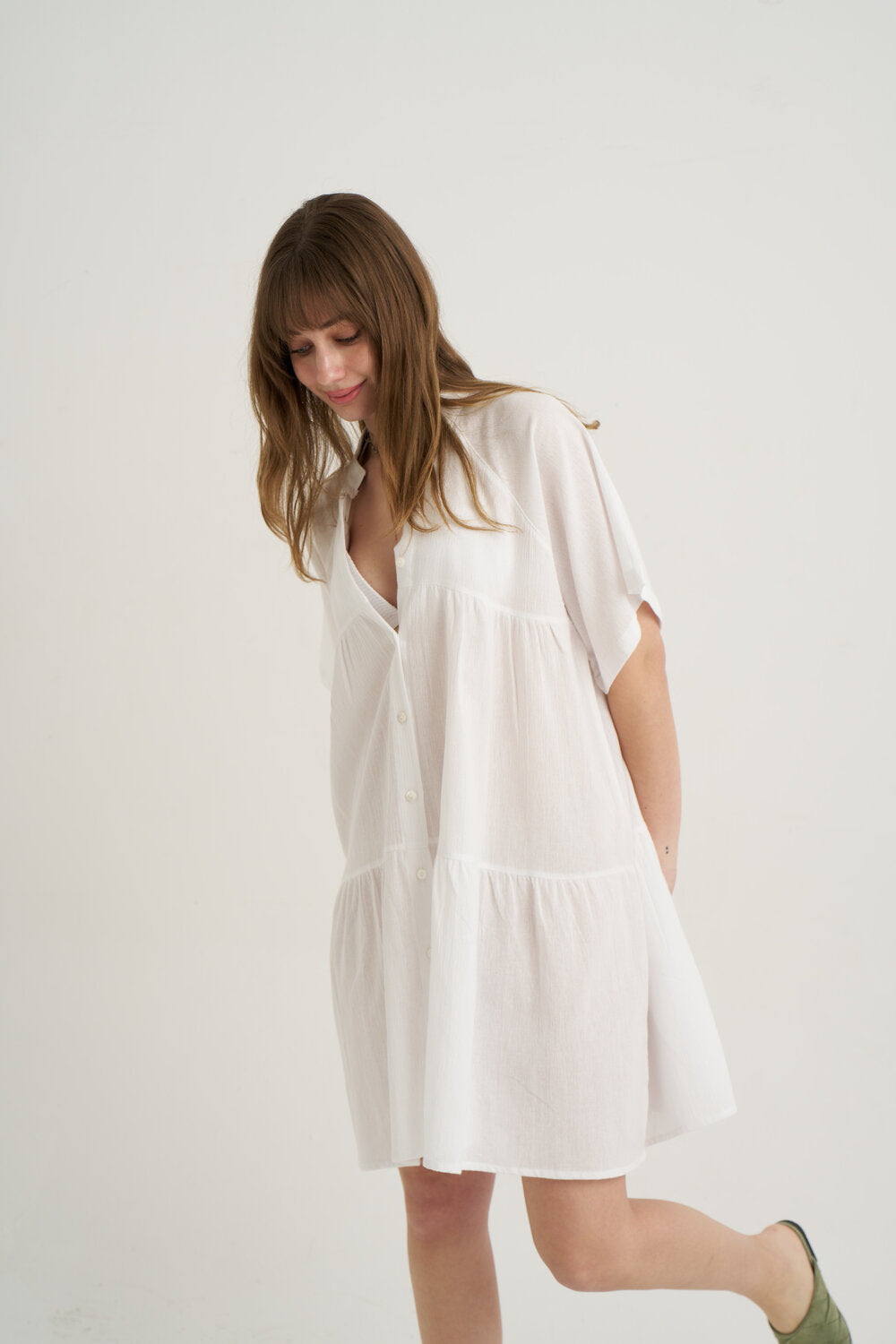 Unexpectedone-Grace Elbise - Beyaz-Elbise-2-Milagron.com