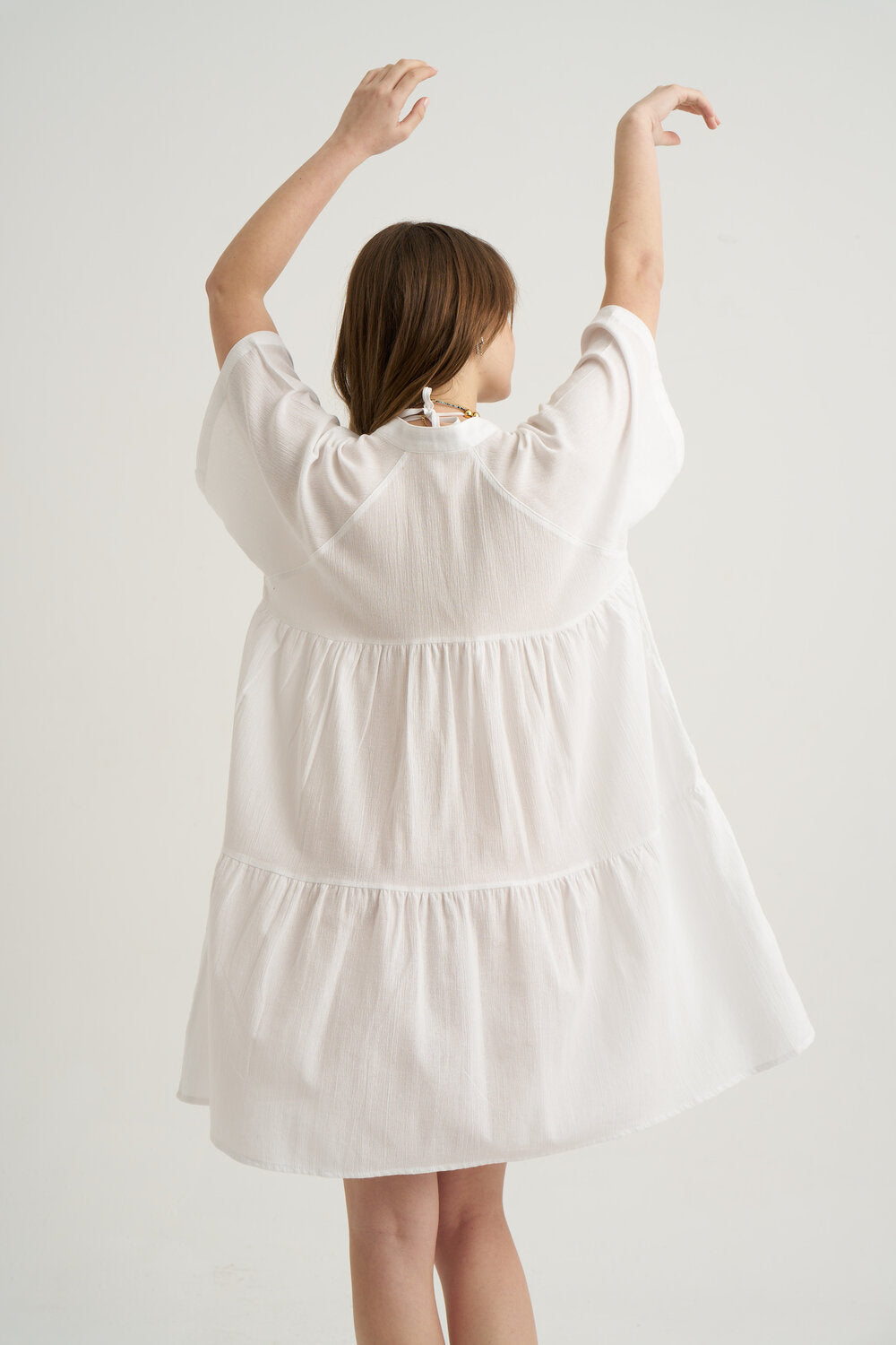 Unexpectedone-Grace Elbise - Beyaz-Elbise-3-Milagron.com