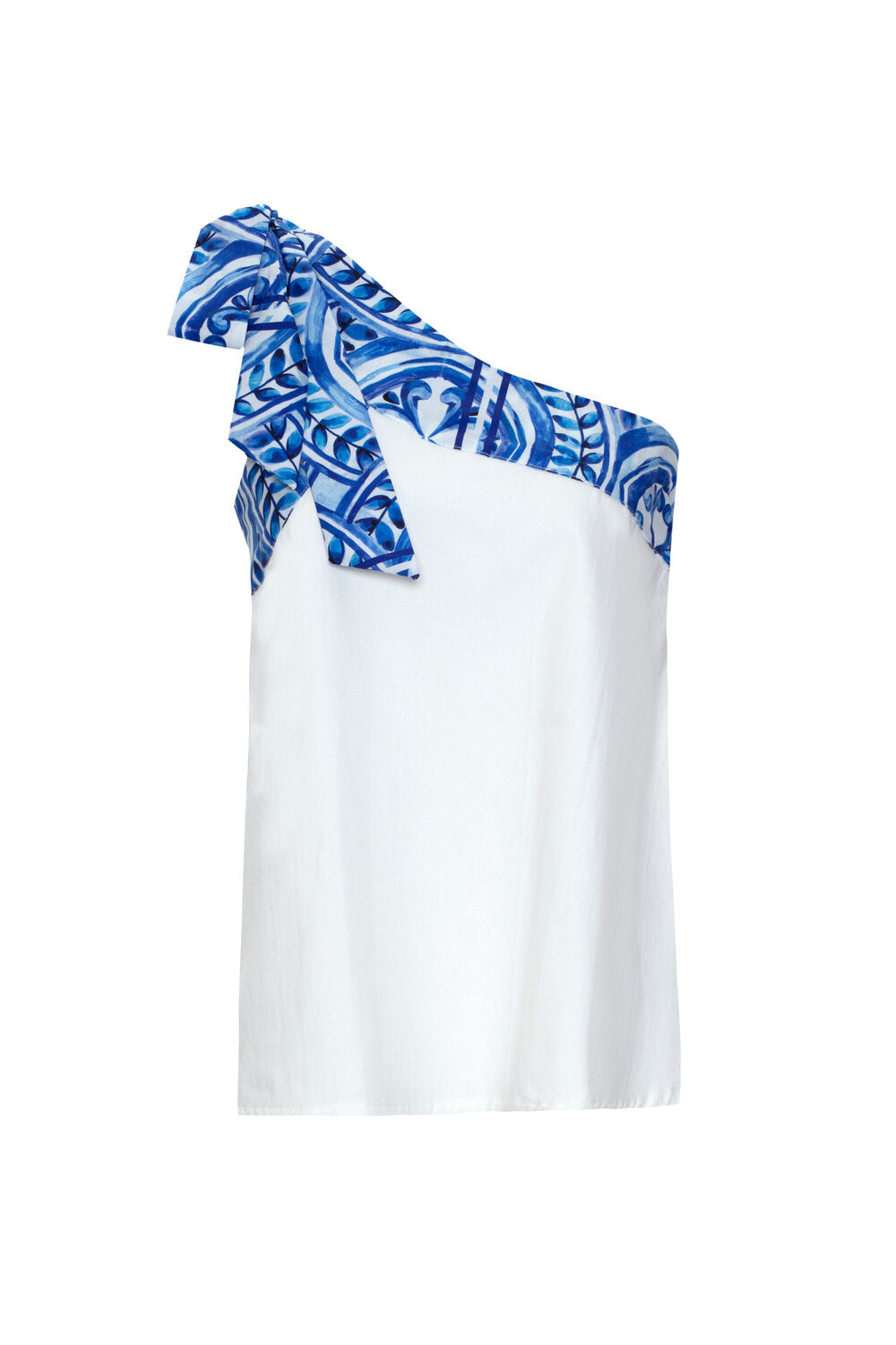 Unexpectedone-Put a Bow on It - Sapphire-Top-4-Milagron.com