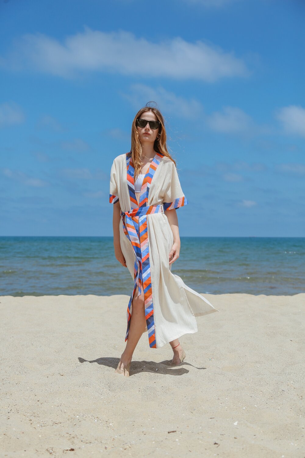 Unexpectedone-Realistic Kimono-Banded Beige-Kimono-6-Milagron.com