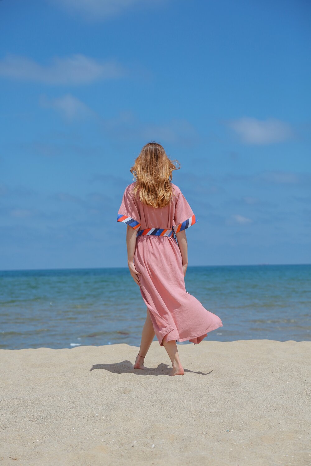 Unexpectedone-Realistic Kimono-Banded Blush-Kimono-4-Milagron.com