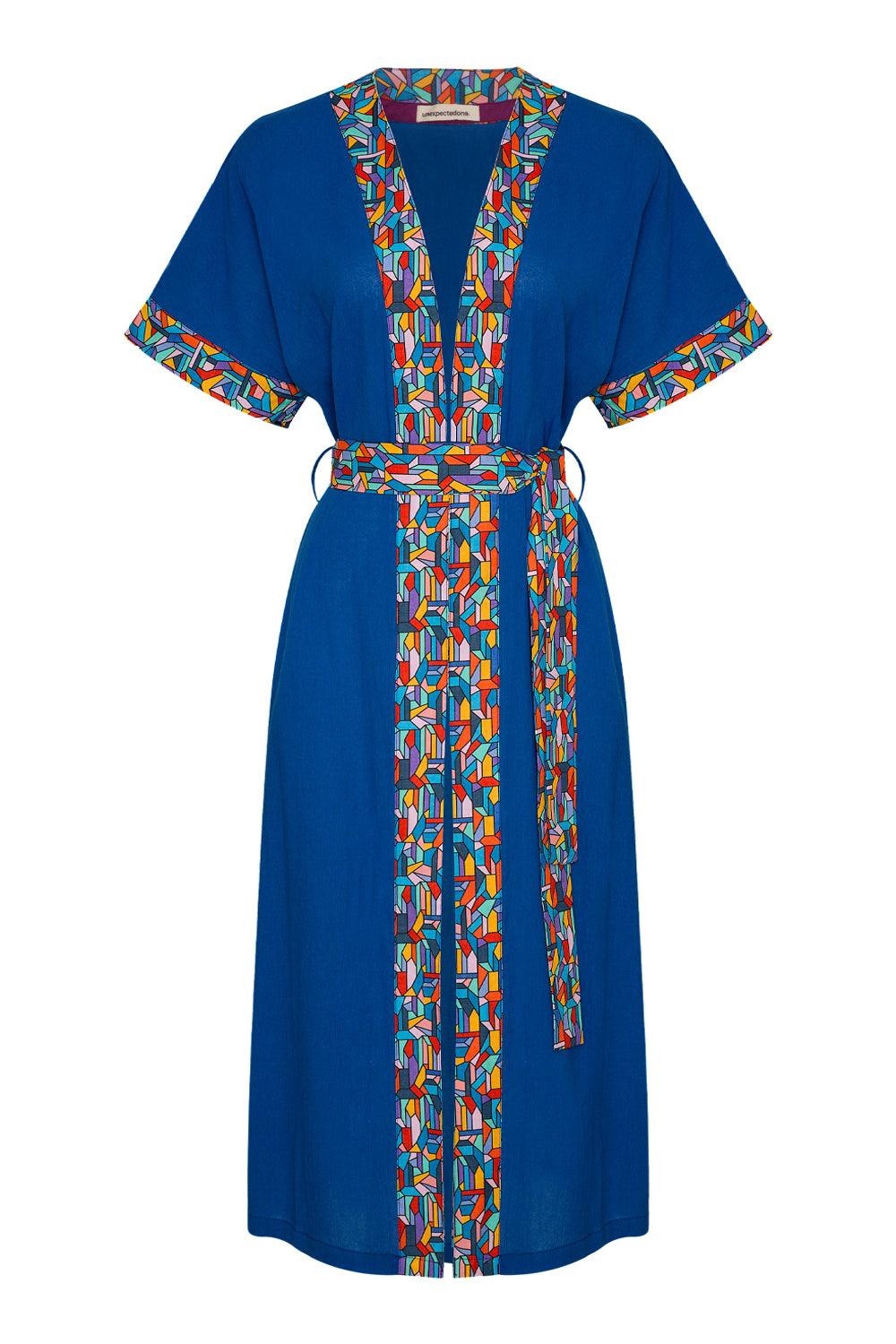 Unexpectedone-Realistic Kimono - Banded Pride-Kimono-1-Milagron.com