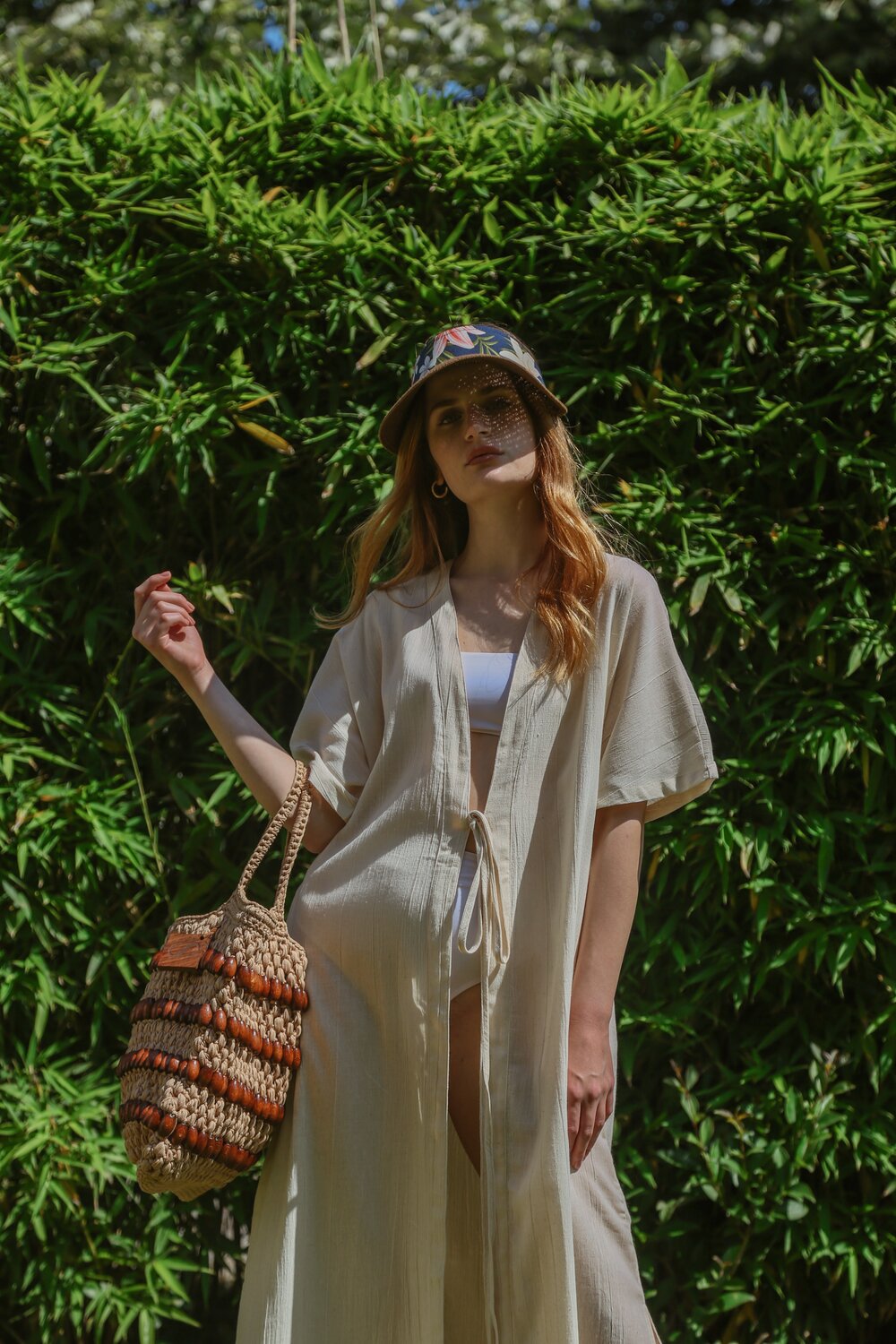 Unexpectedone-Realistic Kimono-Plain Beige-Kimono-4-Milagron.com