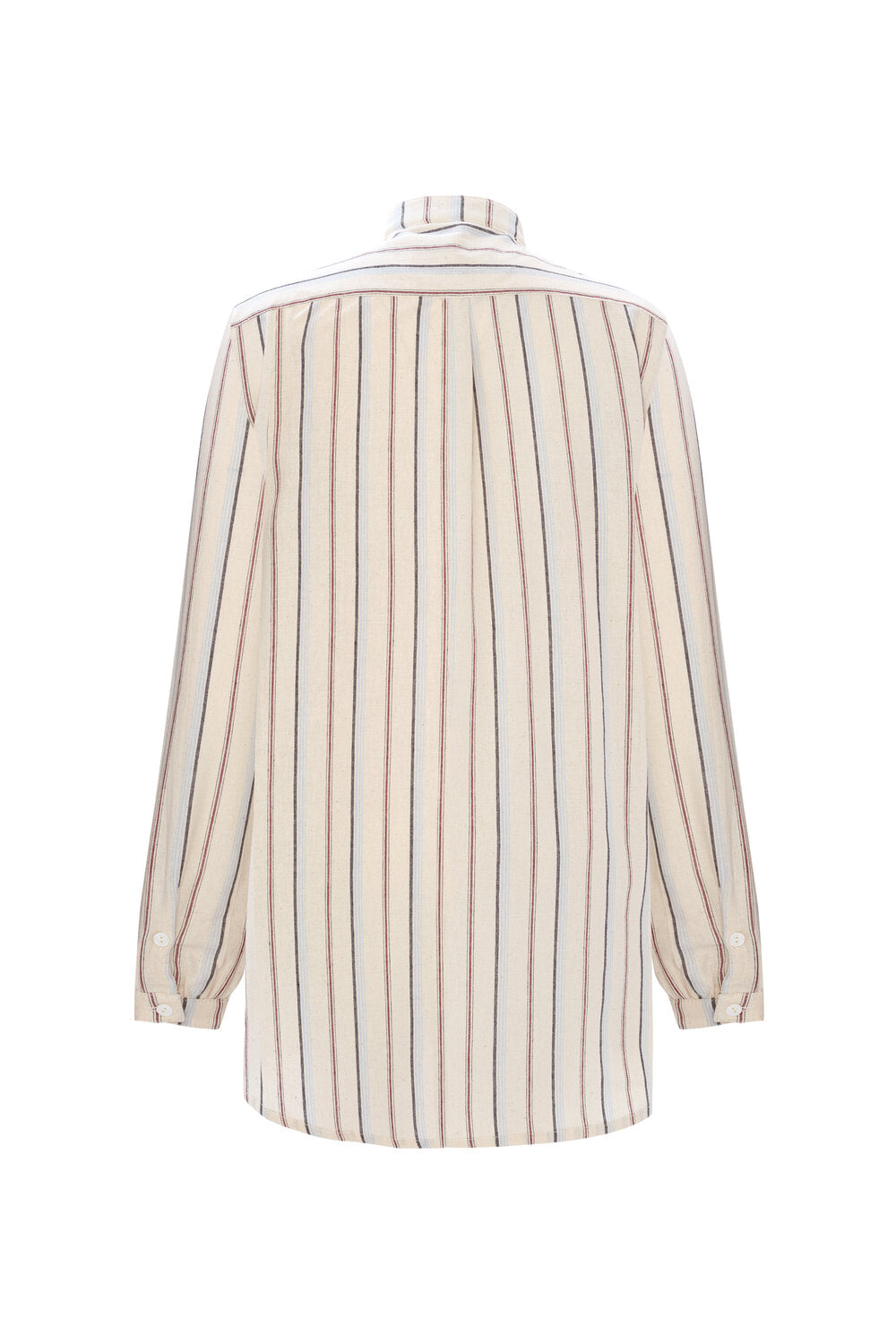 Unexpectedone-Shades of Shirt - Bordo Çizgili-Gömlek-4-Milagron.com