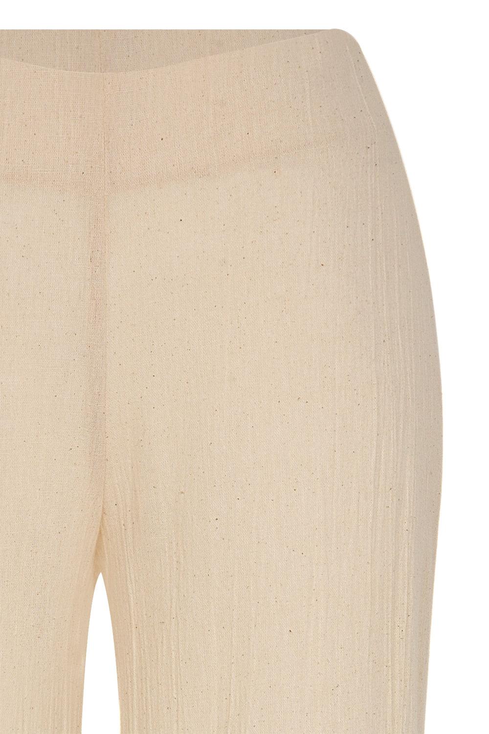 Unexpectedone-Soul Mate Yan Yırtmaçlı Pantolon - Beige-Pantolon-4-Milagron.com