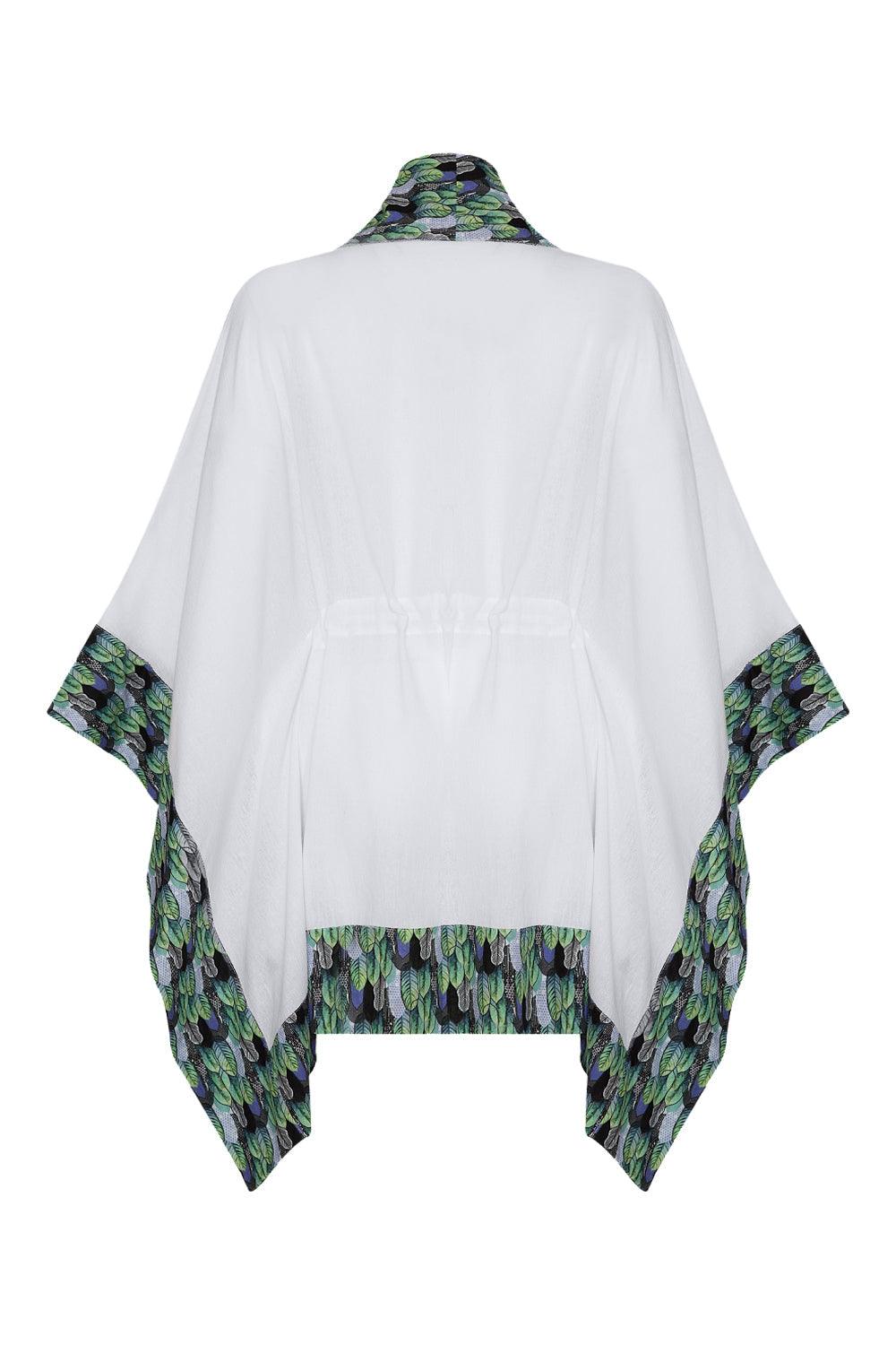 Unexpectedone-Summer Queen Kimono - Leaves-Kimono-2-Milagron.com