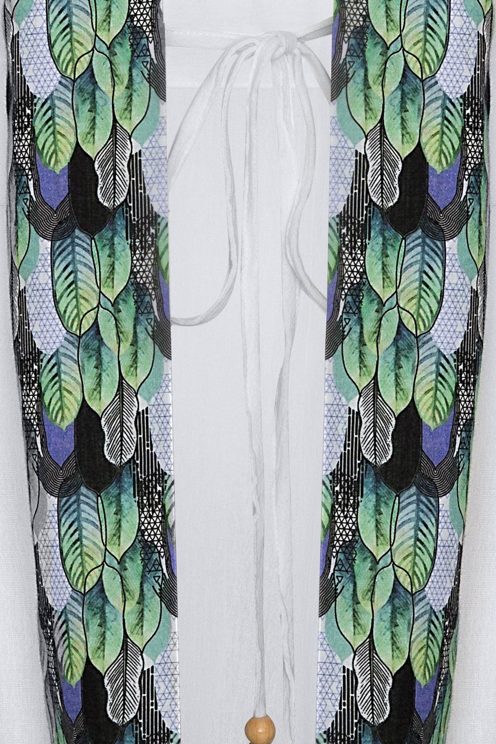 Unexpectedone-Summer Queen Kimono - Leaves-Kimono-3-Milagron.com