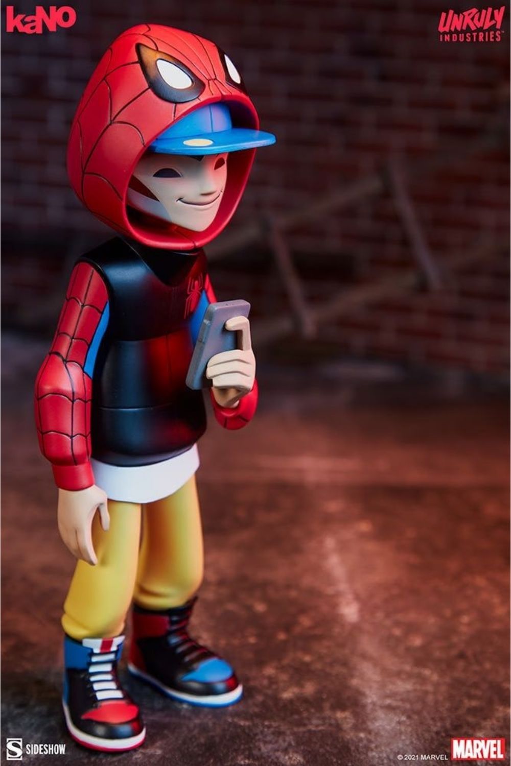 Unruly Industries-Spider-Man Designer Collectible Toy by kaNO-Heykel-2-Milagron.com