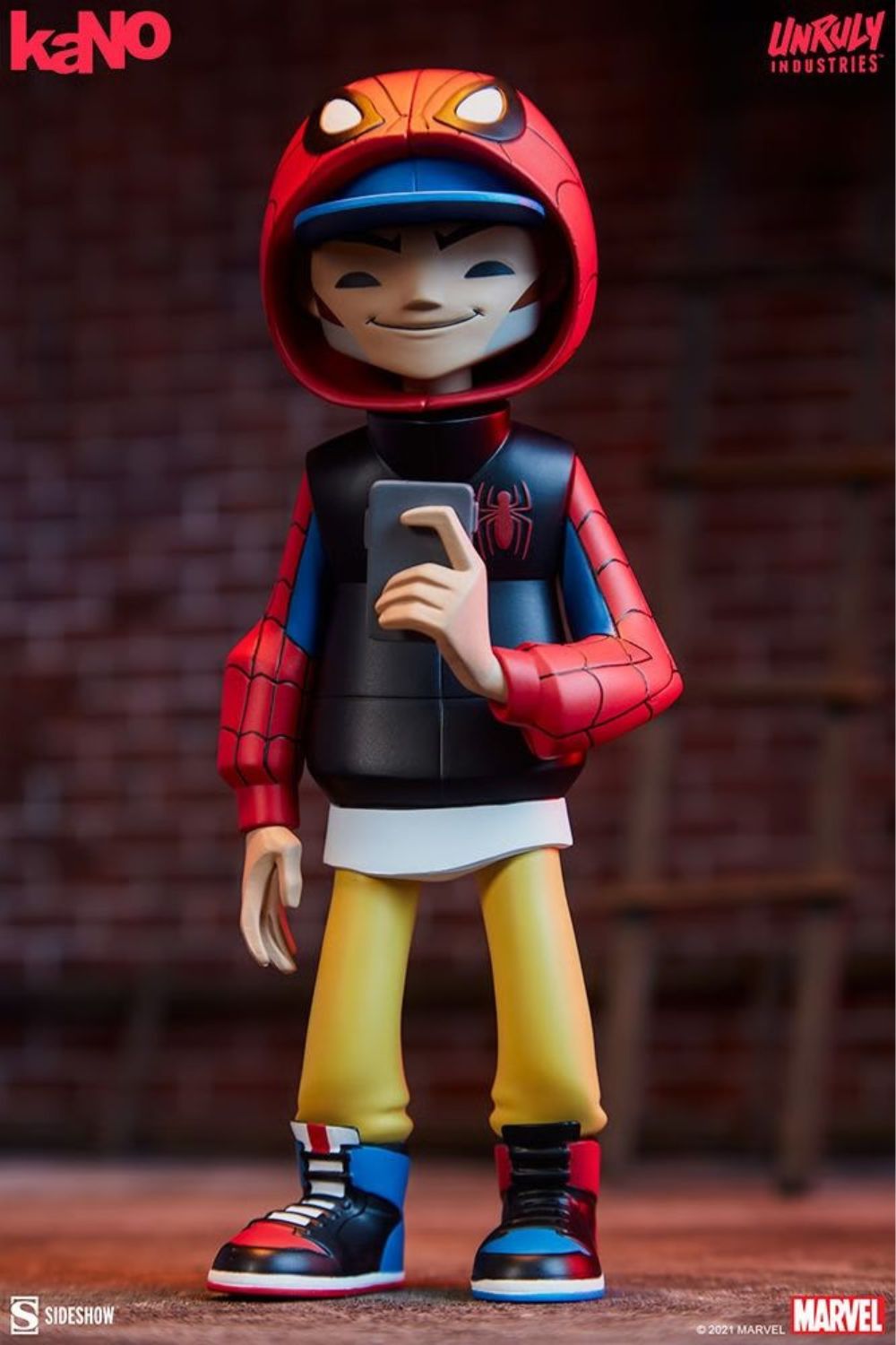 Unruly Industries-Spider-Man Designer Collectible Toy by kaNO-Heykel-4-Milagron.com