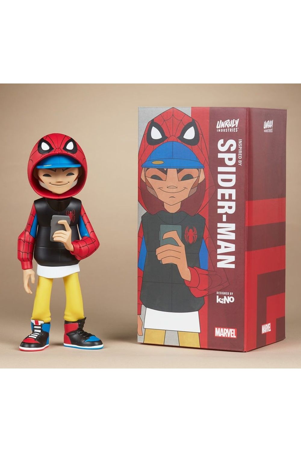 Unruly Industries-Spider-Man Designer Collectible Toy by kaNO-Heykel-5-Milagron.com