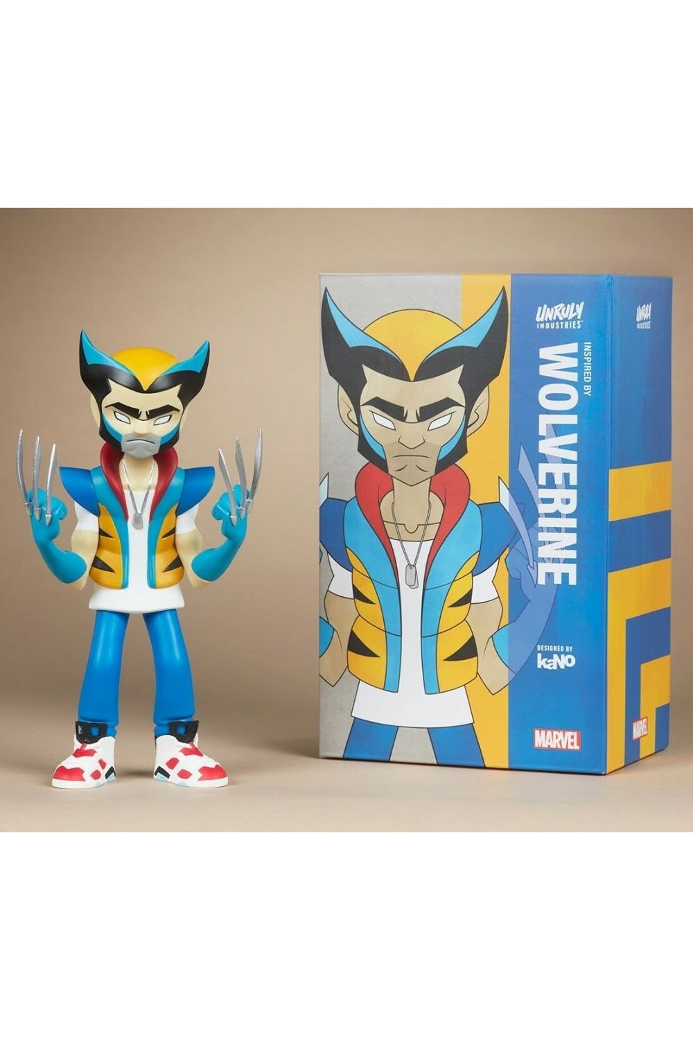 Unruly Industries-Wolverine Designer Collectible Toy by kaNO-Heykel-2-Milagron.com