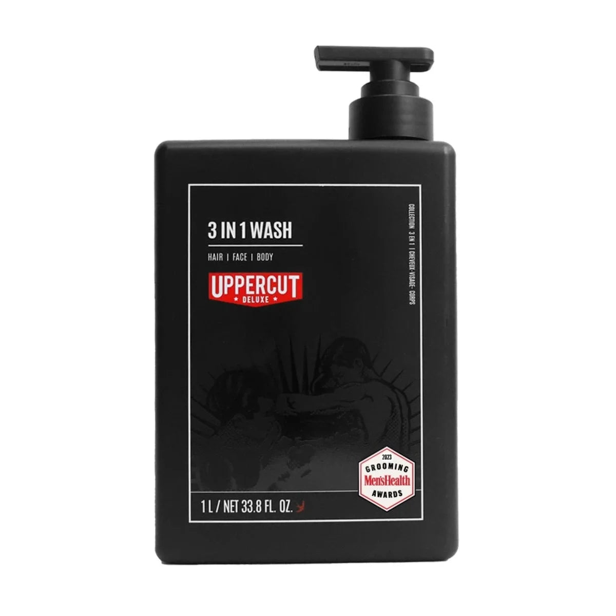 Uppercut Deluxe 3 in 1 Wash 1L - 3'ü 1 Arada Şampuan
